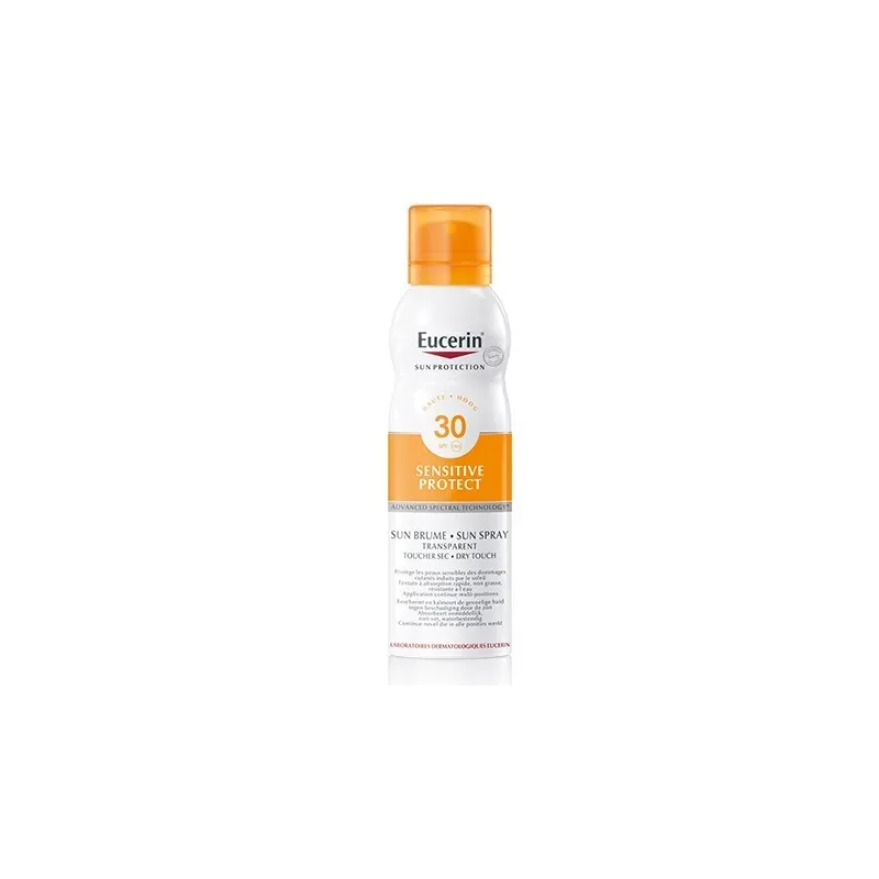 Eucerin Sun SPF30 Spray Transparent Dry Touch 