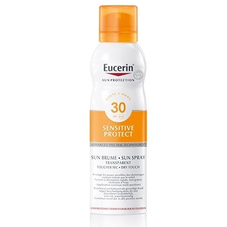 Eucerin Sun SPF30 Spray Transparent Dry Touch 