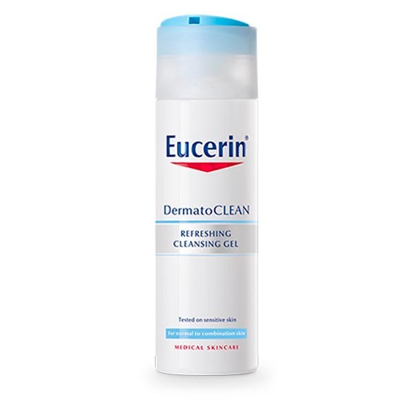 Eucerin DermatoCLEAN Gel Limpiador Refrescante, 200ml
