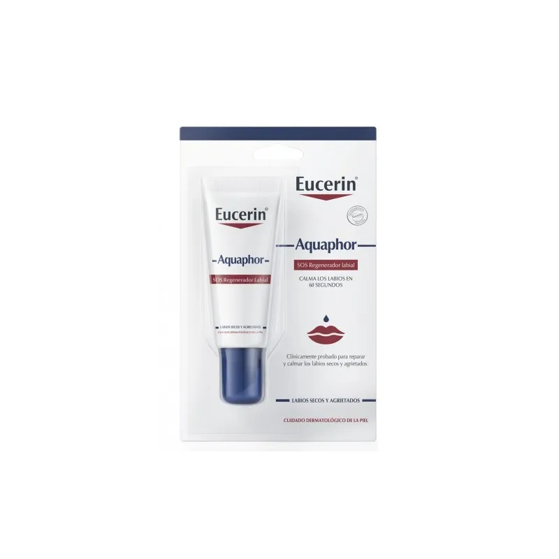 Eucerin Aquaphor SOS Regenerador Labial, 10ml. Eucerin Aquaphor SOS Regenerador Labial, 10ml.