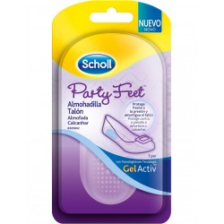 Scholl Party Feet Almohadilla Talon, 1Par.