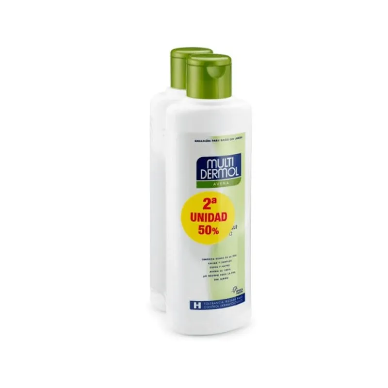 Multidermol Gel Avena DUPLO, 2x750ml.