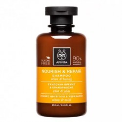 Apivita Champú Cabello Seco Deshidratado, 250ml.