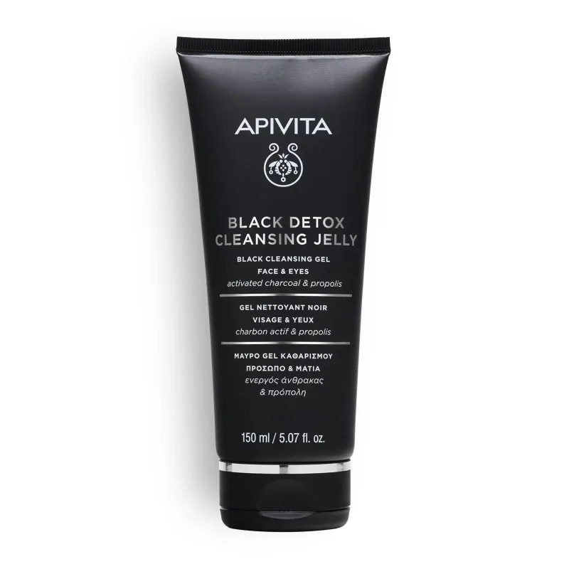 Apivita Black Detox Gel Limpiador, 150ml. Apivita Black Detox Gel Limpiador, 150ml.