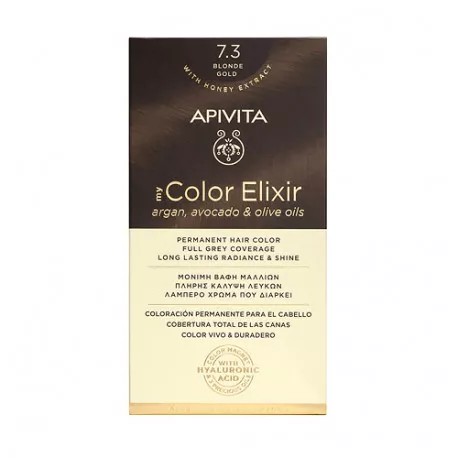 Apivita Tinte My Color Elixir 7.3 Rubio Dorado