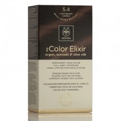 Apivita Tinte my Color Elixir 5.4, Castaño Claro cobrizo