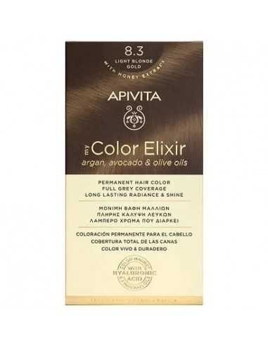 Apivita Tinte My Color Elixir 8.3 Rubio Claro Dorado