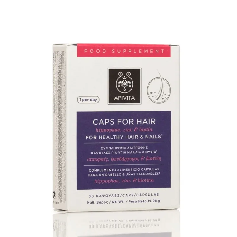 Apivita Caps For Hair, 30. Apivita Caps For Hair, 30.