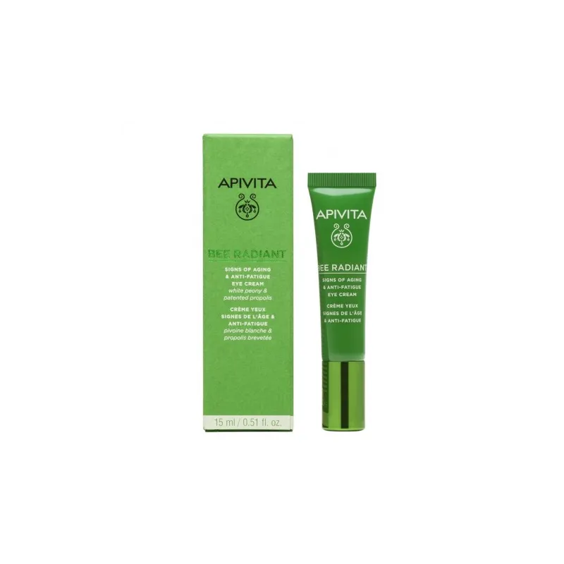 Apivita Bee Radiant Contorno Ojos, 15ml.