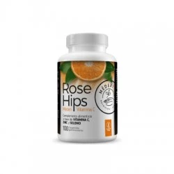 Rose Hips vitamina C, Zinc y Selenio, 100 comprimidos