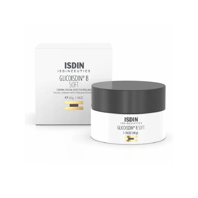 Glicoisdin Soft Crema Facial Antiedad 8, 50ml.
