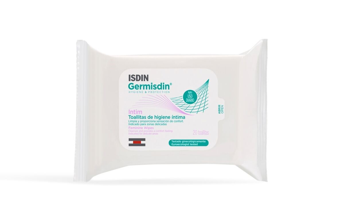 Isdin Germisdin Hygiene & Protección Intima, 20 Toallitas.