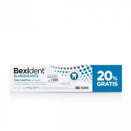 Bexident Blanqueante Pasta 125 ml + Colutorio GRATIS