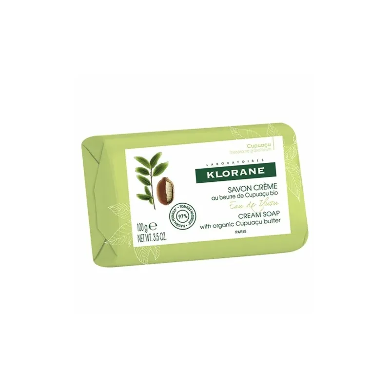 Klorane Jabón Crema Eua de Yuzu, 100gr.