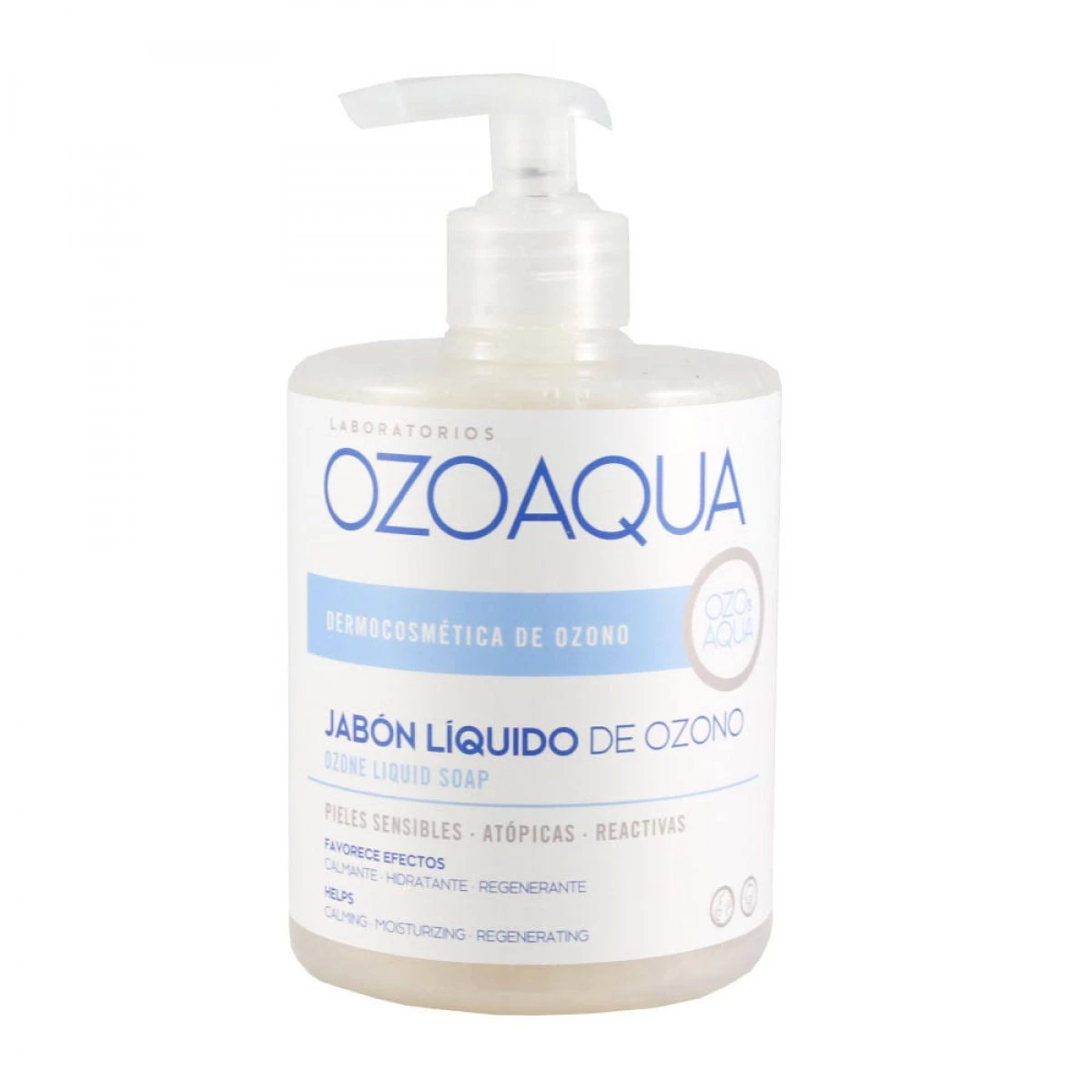 Ozoaqua jabón líquido manos y cuerpo 500 ml