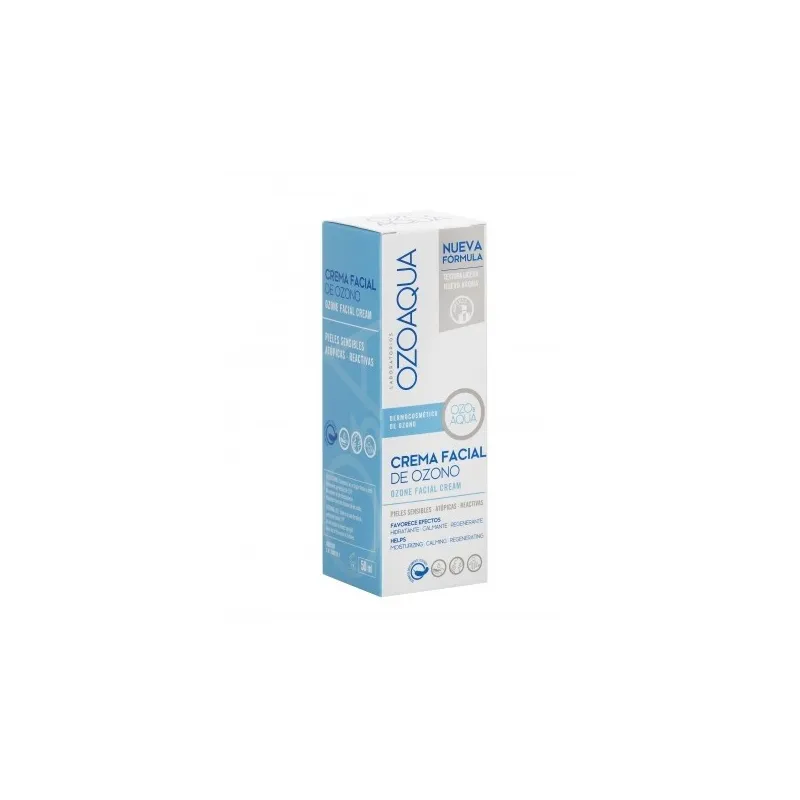 Ozoaqua Crema Facial de Ozono, 50ml.