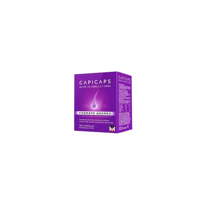 Menarini Capicaps cabello y uñas, 120 cápsulas