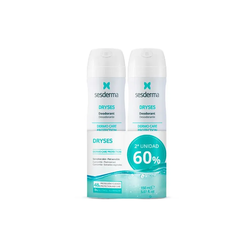Sesderma Dryses Desodorante Aerosol Duplo,