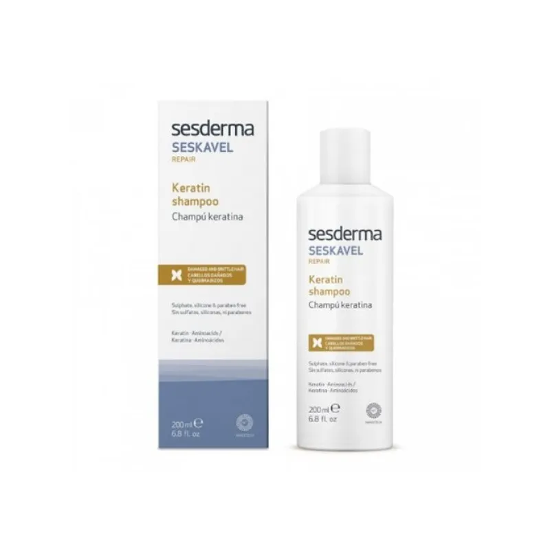 SESKAVEL KERATINA CHAMPU 200 ML