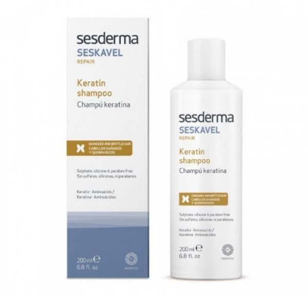 SESKAVEL KERATINA CHAMPU 200 ML