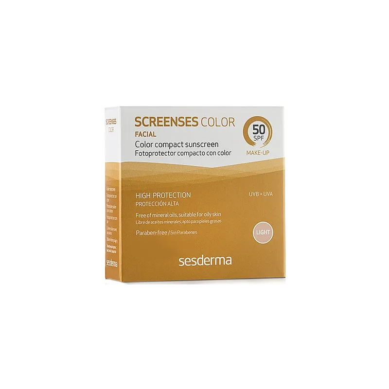 Sesderma Screenses Fotoprotector compacto color SPF50 LIGHT Sesderma Screenses Fotoprotector compacto color SPF50 LIGHT