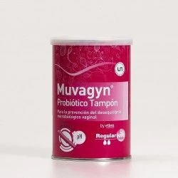 Muvagyn Tampón Probiótico Regular, 9Unid.