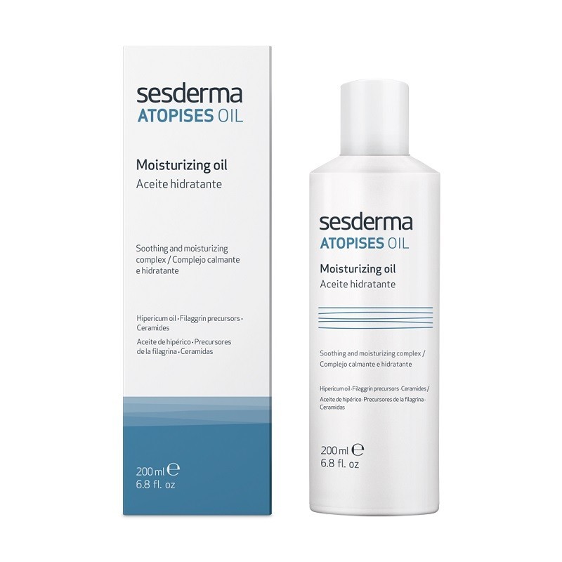 Sesderma Atopises Oil Aceite Hidratante, 200ml.