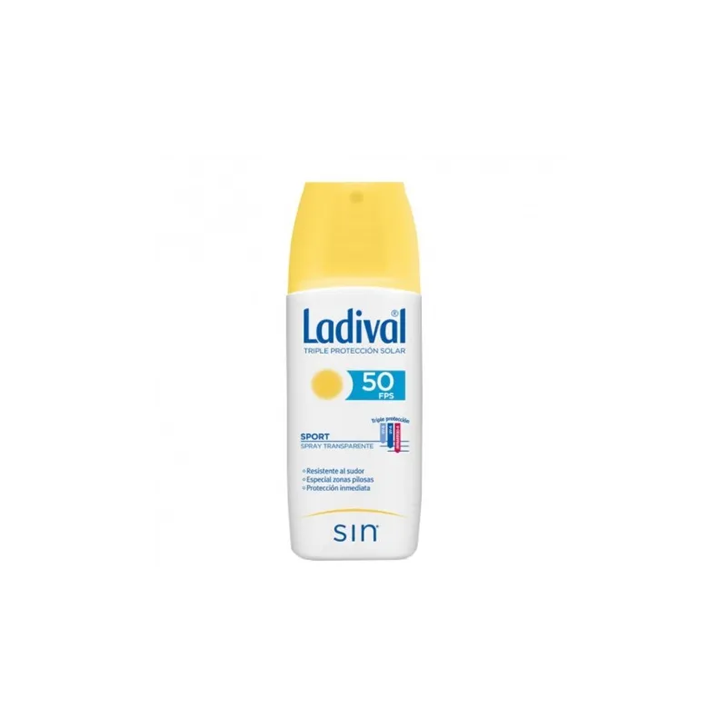 Ladival Sport Spray Transparente SPF30, 150ml. Ladival Sport Spray Transparente SPF30, 150ml.
