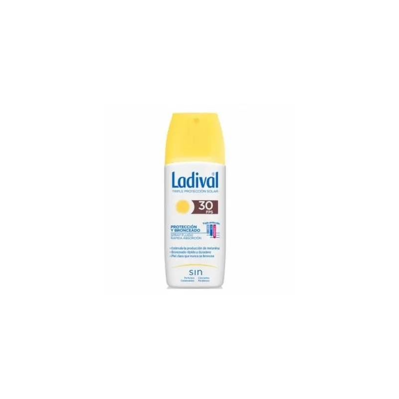 Ladival Protección y Bronceado SPF30, 150ml. * Ladival Protección y Bronceado SPF30, 150ml. *