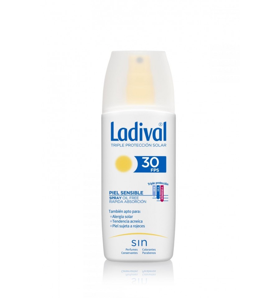 Ladival Pieles Sensibles SPF30 Gel-Crema, 200ml.