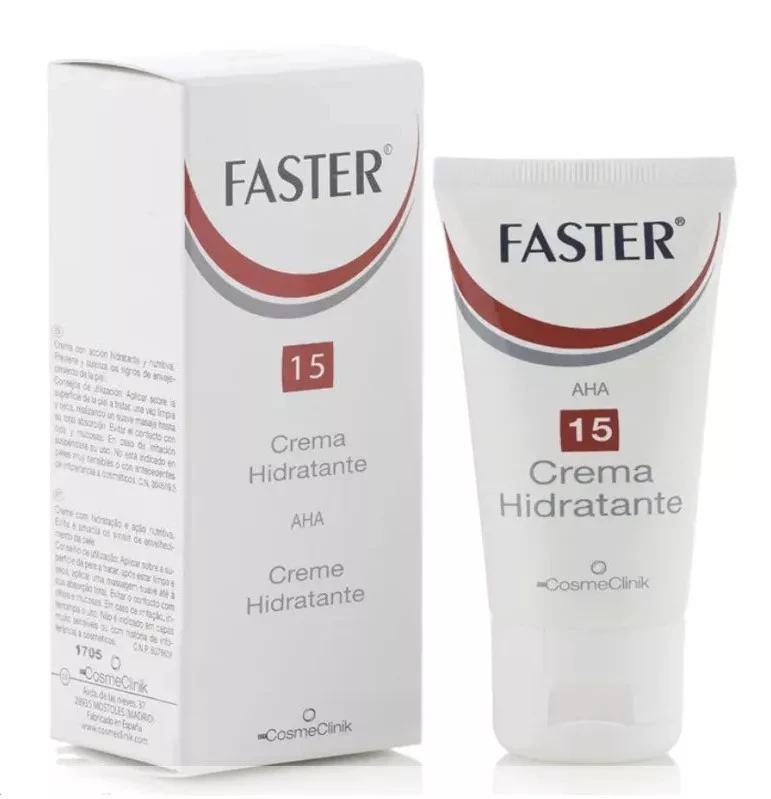 Faster 15 crema hidratante