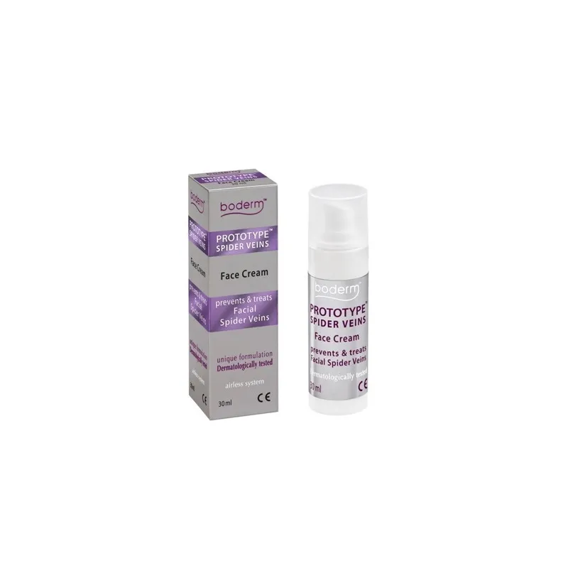 Boderm Prototype spider veins face cream, 30 ml