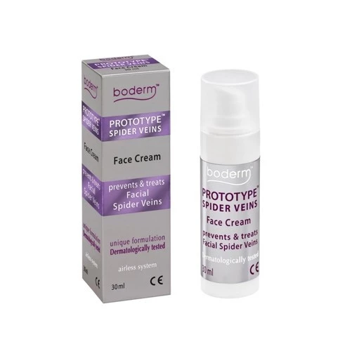 Boderm Prototype spider veins face cream, 30 ml