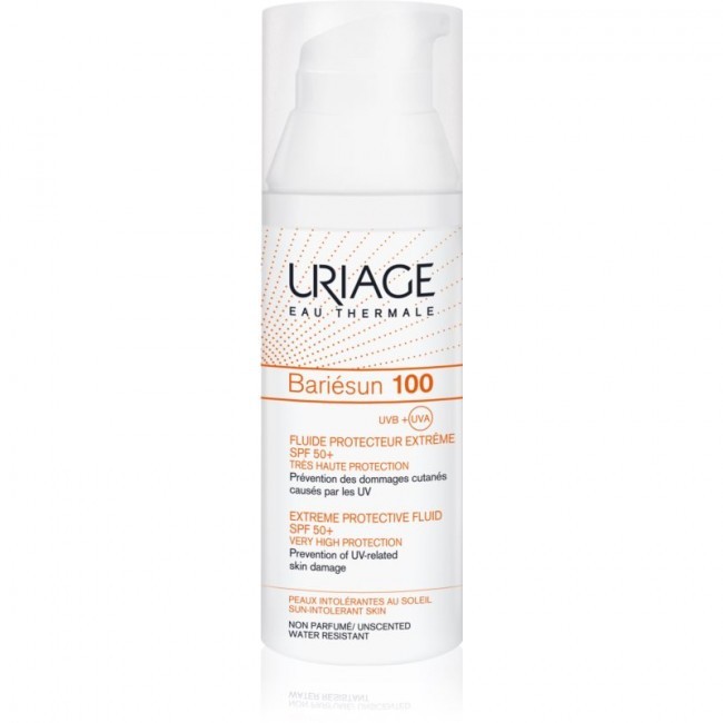 Uriage Bariesun Fluido Protector Extremo SPF50+, 50ml.