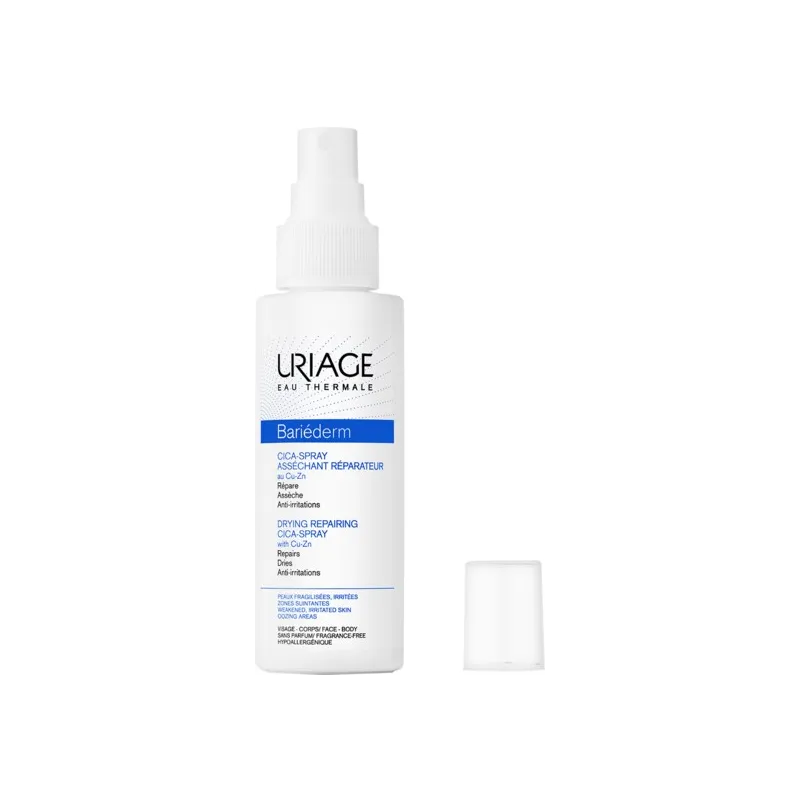 Uriage Bariederm Cica-Spray Secante Reparador, 100ml.