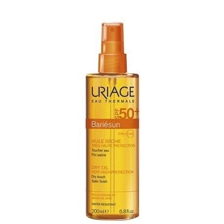 Uriage Bariesun Aceite Seco SPF50+, 200ml.