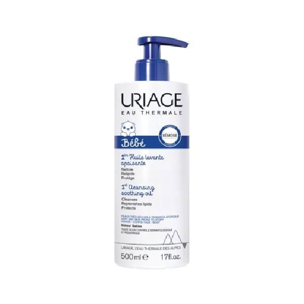 URIAGE BEBE 1ER ACEITE LAVANTE CALMANTE 1 ENVASE 500 ML