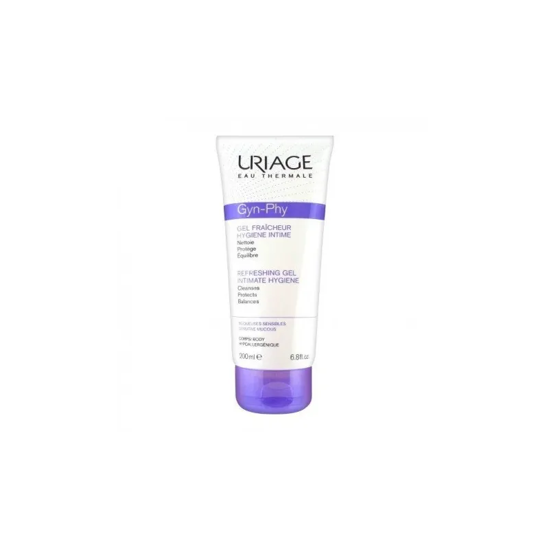 Uriage Gyn-Phy Gel Refrescante Higiene Intima, 200ml.