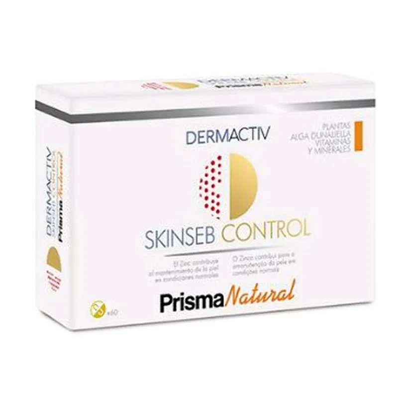 Prisma Natural Skinseb Control Dermactiv, 60 Caps. Prisma Natural Skinseb Control Dermactiv, 60 Caps.
