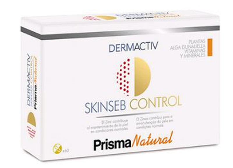 Prisma Natural Skinseb Control Dermactiv, 60 Caps.