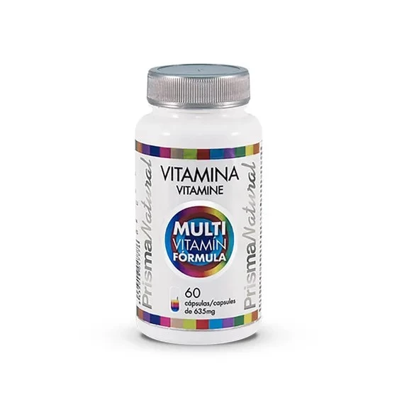 Prisma Natural Multi Vitamin Fórmula 635 mg, 60 Caps.