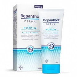Bepanthol®Derma Nutritiva Loción Corporal Diaria, 200 ml.