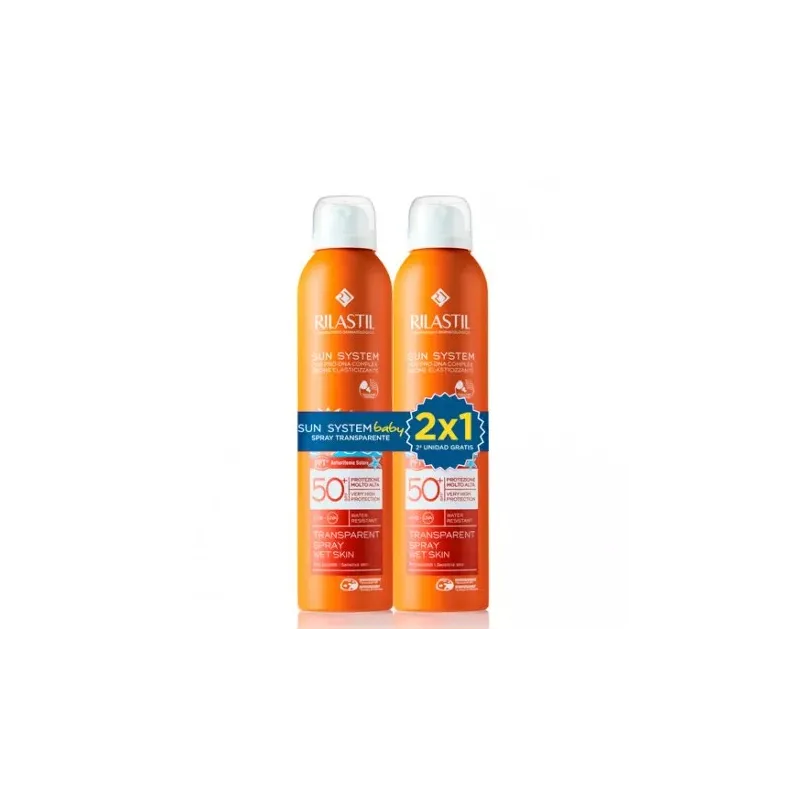 Rilastil Sun SystemBaby Spray 360 SPF50+ Duplo, 2 x 200ml.