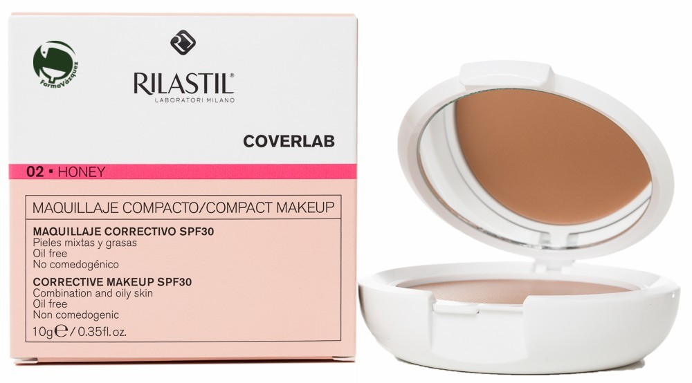  Comprar Rilastil Coverlab Maquillaje Compacto P/Seca Honey,  0gr al mejor precio