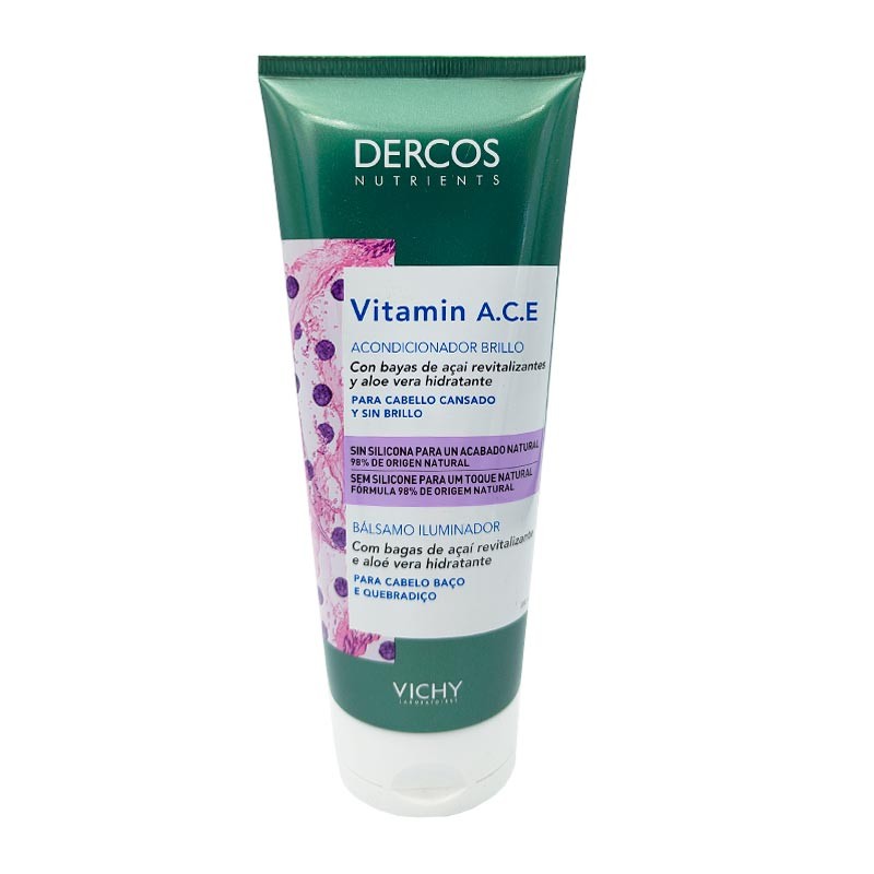 VICHY DERCOS NUTRIENTS VITAMINS ACONDICIONADOR 200 ML