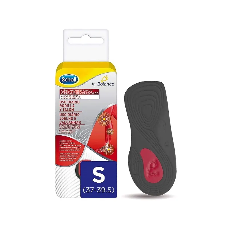 Scholl in balance uso rodilla y talón talla S, 37-39.5