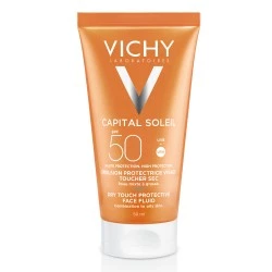Vichy Ideal Soleil Emulsión matificante SPF 50, 50ml.