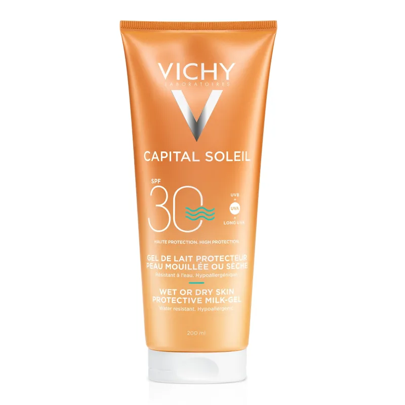 Vichy Soleil Gel Hidratante Transparente SPF30, 200ml. Vichy Soleil Gel Hidratante Transparente SPF30, 200ml.