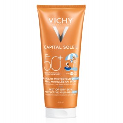 Vichy Sun Gel Wet Skin SPF50+ NIños, 200ml.