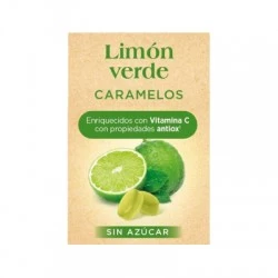 Santé Verte caramelos limón verde, 35 g